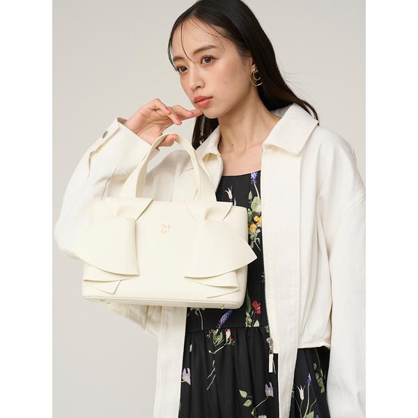 限定値下げ‼︎snidel♡フラップリボンバッグ SNIDEL（スナイデル） リボンバッグ 24春夏 SWGB241623 (12%OFF&PT5倍
