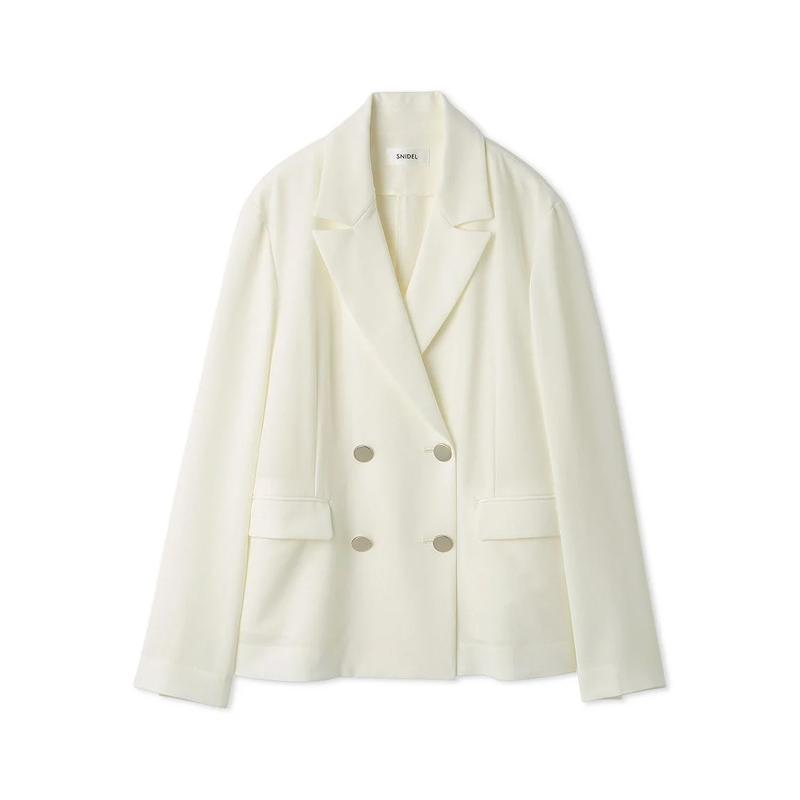 ＼期間限定10%OFF／1〜3日以内に発送/SNIDEL スナイデル  Washable ジャケット SWFJ262003  2026春夏の画像
