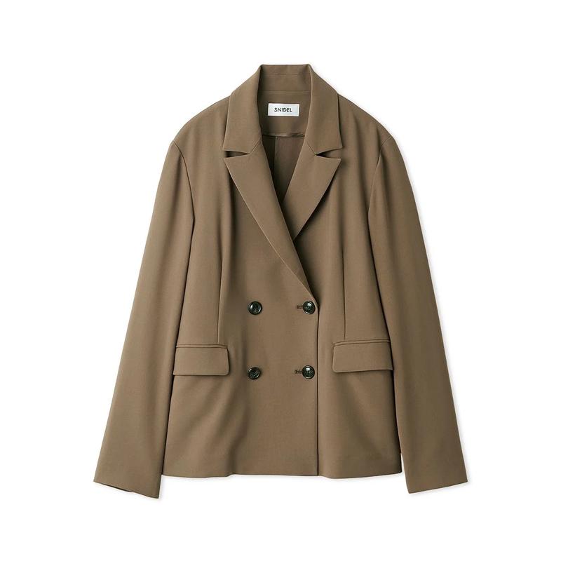 ＼期間限定10%OFF／1〜3日以内に発送/SNIDEL スナイデル  Washable ジャケット SWFJ262003  2026春夏の画像