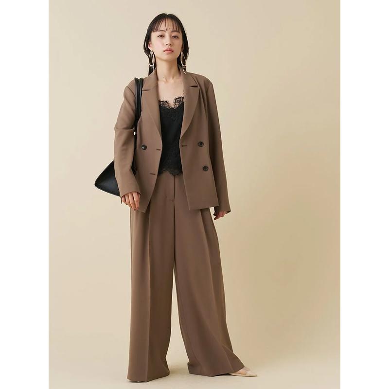 ＼期間限定10%OFF／即日発送/SNIDEL スナイデル  【Washable】ワイドパンツ SWFP262006  2026春夏の画像