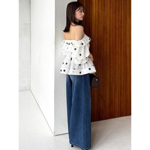 SNIDEL（スナイデル） ＼SALE20%OFF／即日発送/SNIDEL 【KUROKI DENIM