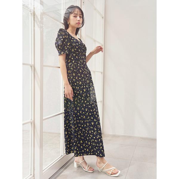 ＼期間限定10%OFF／即日発送/SNIDEL スナイデル  Sustainableフルーツプリントパフスリワンピース SWFO262015  2026春夏の画像