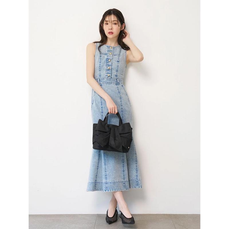 ＼期間限定10%OFF／即日発送/SNIDEL スナイデル  アメスリデニムワンピース SWFO262050  2026春夏の画像