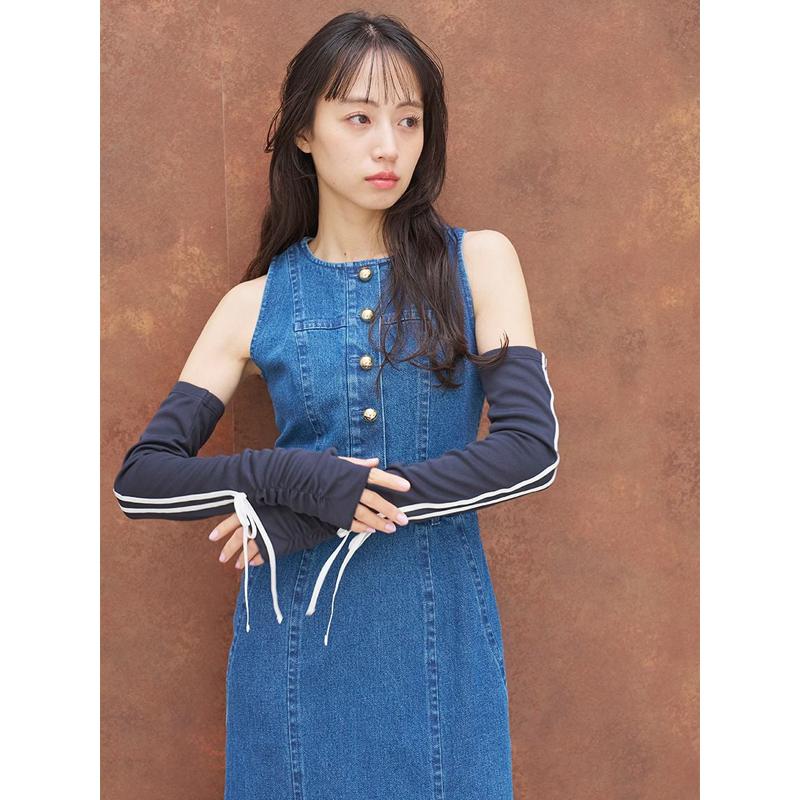 ＼期間限定10%OFF／即日発送/SNIDEL スナイデル  アメスリデニムワンピース SWFO262050  2026春夏の画像