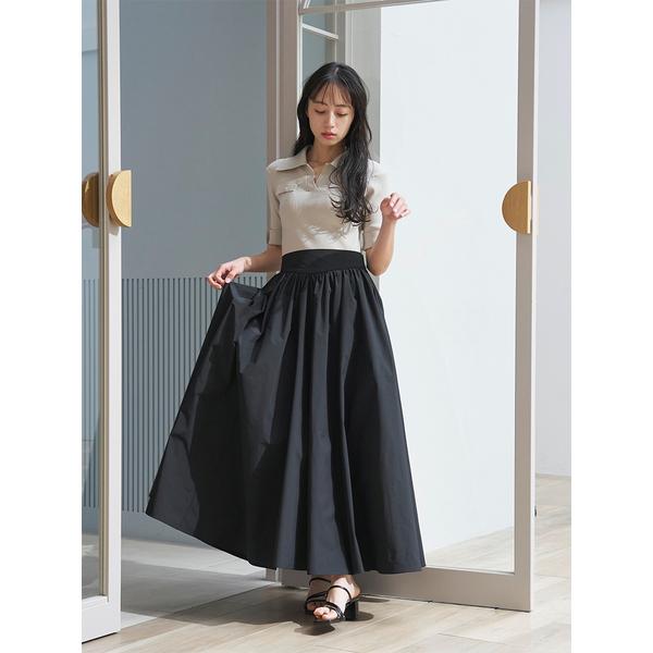 ＼期間限定10%OFF／即日発送/SNIDEL スナイデル  スキッパーニットドッキングワンピース SWNO262066  2026春夏の画像