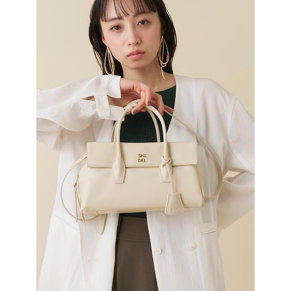 ＼期間限定10%OFF／即日発送/SNIDEL スナイデル  フラップソフト2WAYボストン SWGB262620  2026春夏の画像