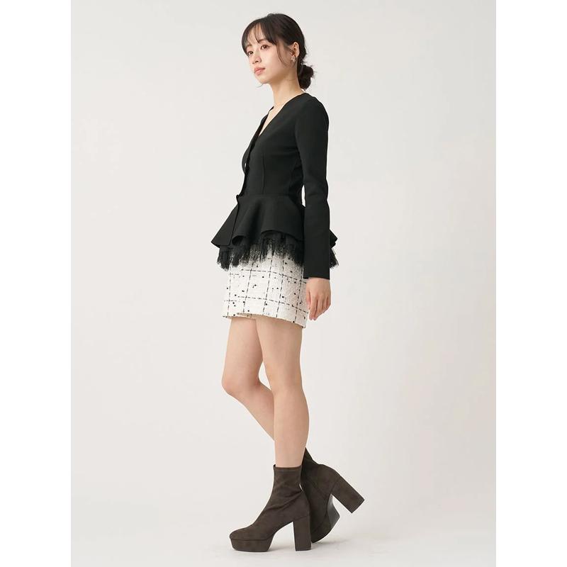 SNIDEL（スナイデル） ＼期間限定10%OFF／即日発送/SNIDEL ツイード