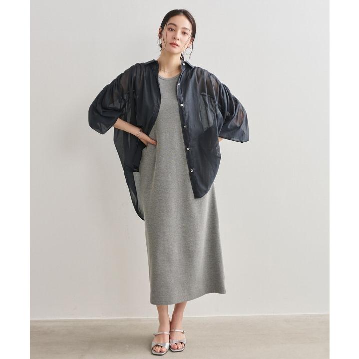 SOLD OUT】Stola. ストラ シアーボリュームシャツ 【速乾・撥水