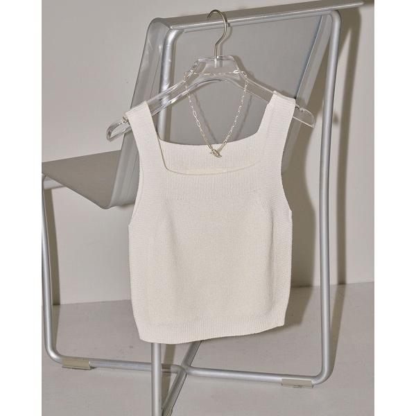 SALE30%OFF／即日発送/TODAYFUL トゥデイフル Square Knit Tanktop