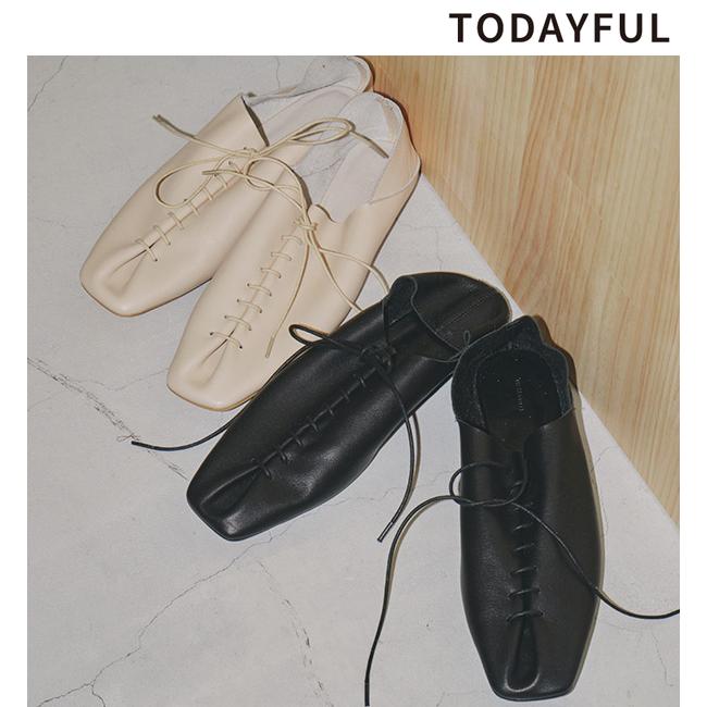 即日発送/TODAYFUL トゥデイフル Laceup Leather Shoes 12321011 
