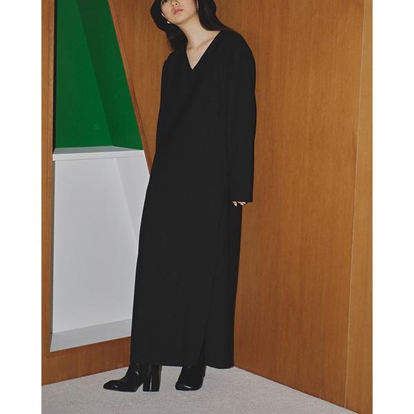 なお* 　todayful Vネックスリットドレス 38 Vneck Slit Dress トゥデイフル