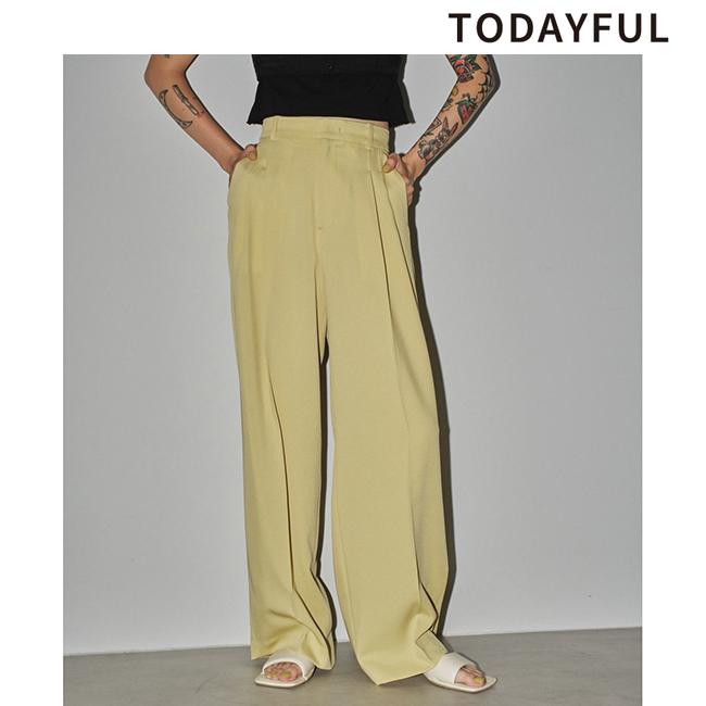 TODAYFUL GWも即日発送/TODAYFUL トゥデイフル Tuck Wide TODAYFUL GWも即日発送/TODAYFUL トゥデイフル Tuck Wide