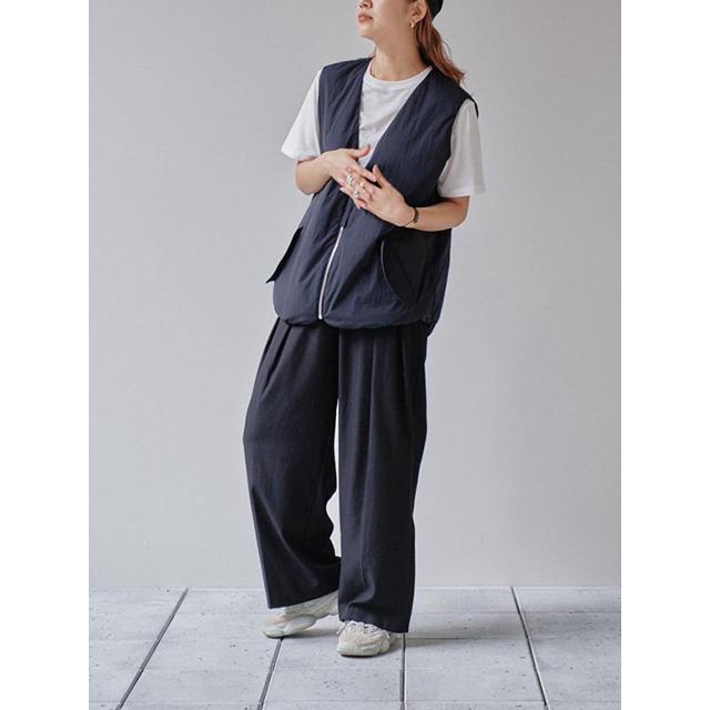 予約商品/TODAYFUL トゥデイフル Doubletuck Twill Trousers 12310722 8月末〜9月末入荷予定  2024PreFall キャンセル返品不可｜real-co｜16