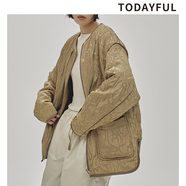 TODAYFUL 再入荷/即日発送/TODAYFUL トゥデイフル Jacquard Piping 