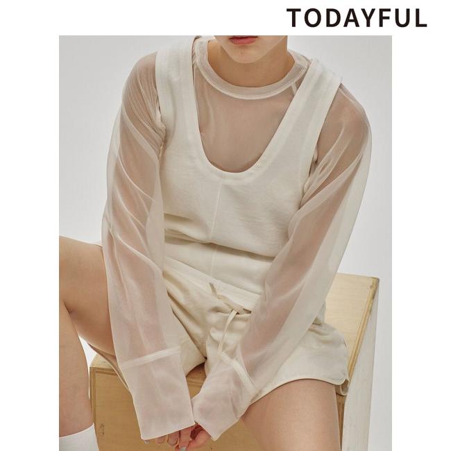 TODAYFUL ＼SALE50%OFF／即日発送/TODAYFUL トゥデイフル Sheer