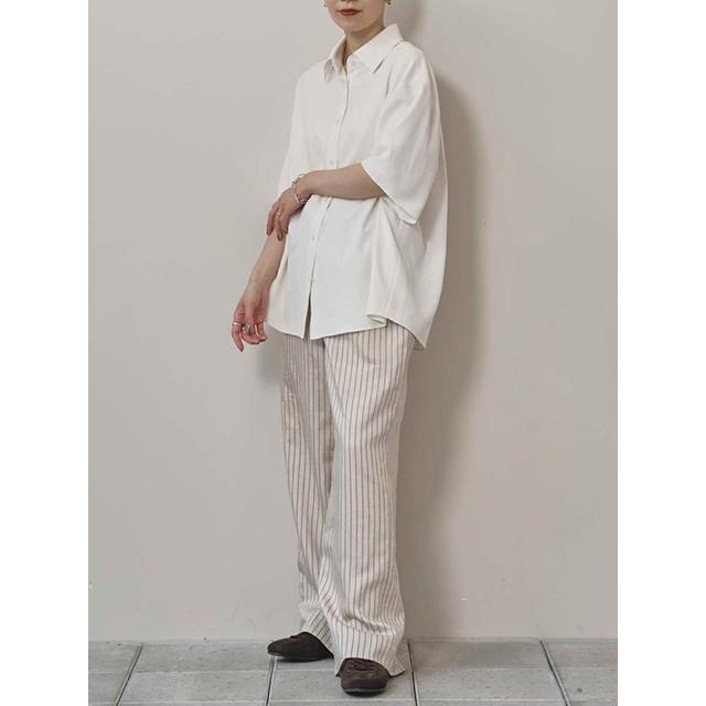 TODAYFUL 即日発送/TODAYFUL トゥデイフル Silk100% Halfsleeve Shirts