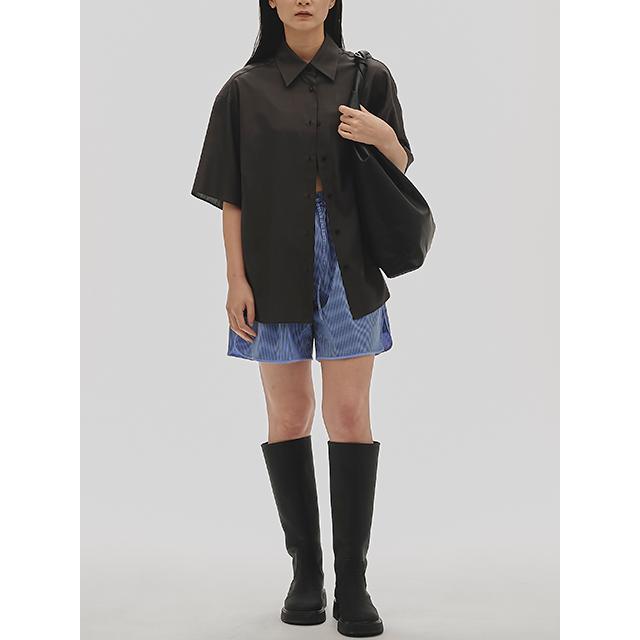 TODAYFUL 即日発送/TODAYFUL トゥデイフル Silk100% Halfsleeve Shirts