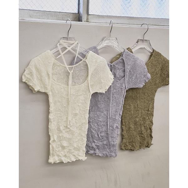 TODAYFUL 【SOLD OUT】TODAYFUL トゥデイフル 2way Sheer Knittops
