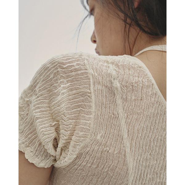 TODAYFUL 【SOLD OUT】TODAYFUL トゥデイフル 2way Sheer Knittops