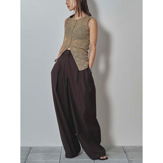 TODAYFUL 即日発送/TODAYFUL トゥデイフル Lightweight Tuck Trousers