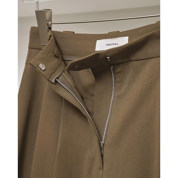 TODAYFUL ＼SALE30%OFF／即日発送/TODAYFUL トゥデイフル Tapered Tuck
