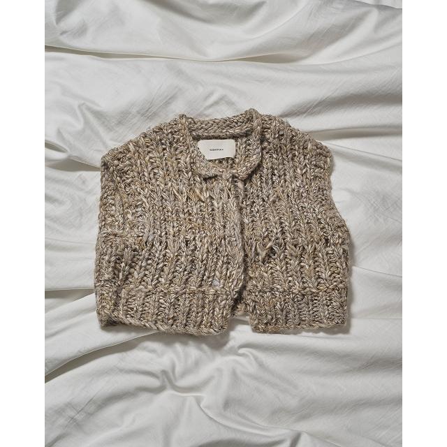 【新品】　todayful Mix Handknit Vest グレージュ TODAYFUL (トゥデイフル）Mix Handknit Vest 即日発送 : RAPTURE