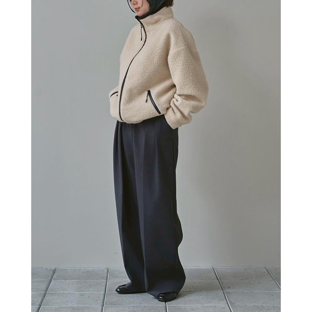 TODAYFUL 【SOLD OUT】TODAYFUL トゥデイフル Wool Boa Zip Jacket