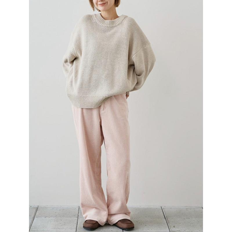 TODAYFUL 【SOLD OUT】TODAYFUL トゥデイフル Roundhem Linen Knit