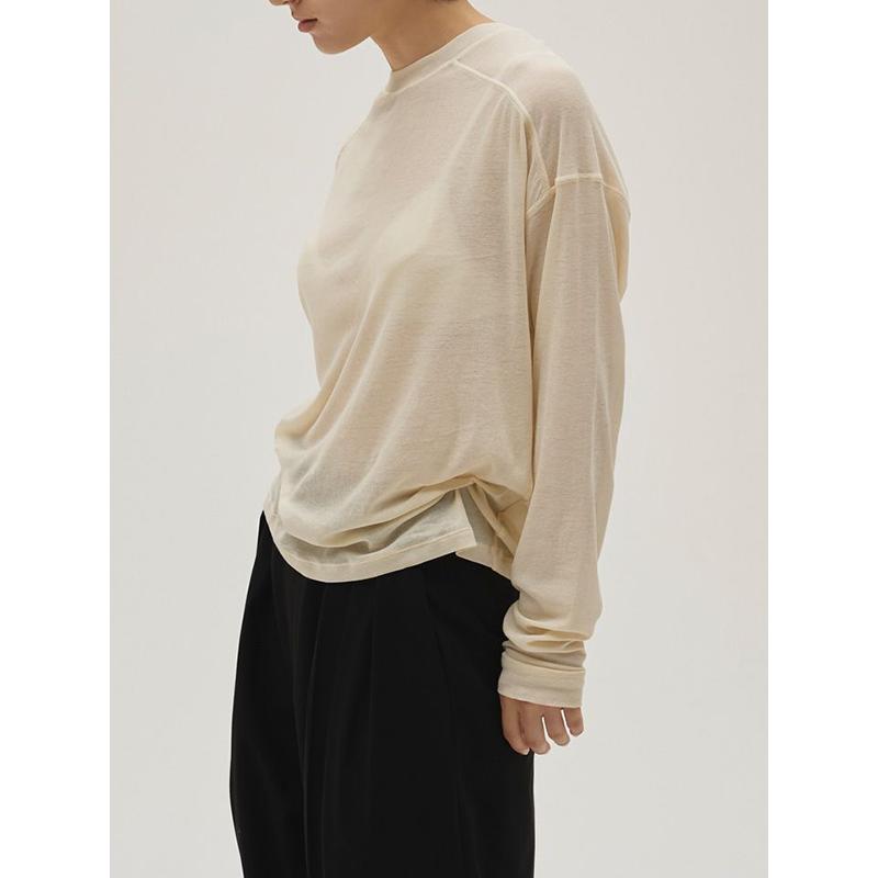 TODAYFUL 【SOLD OUT】TODAYFUL トゥデイフル Hightwist Gauze Long T
