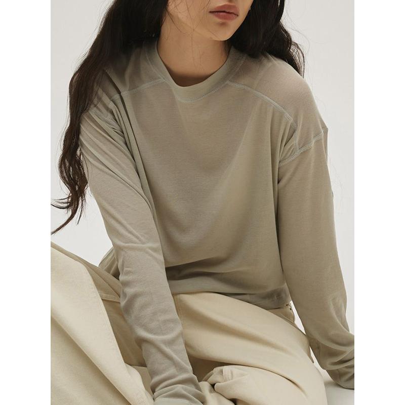 TODAYFUL 【SOLD OUT】TODAYFUL トゥデイフル Hightwist Gauze Long T