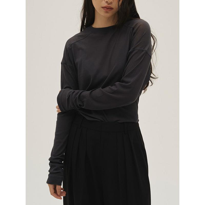 TODAYFUL 【SOLD OUT】TODAYFUL トゥデイフル Hightwist Gauze Long T