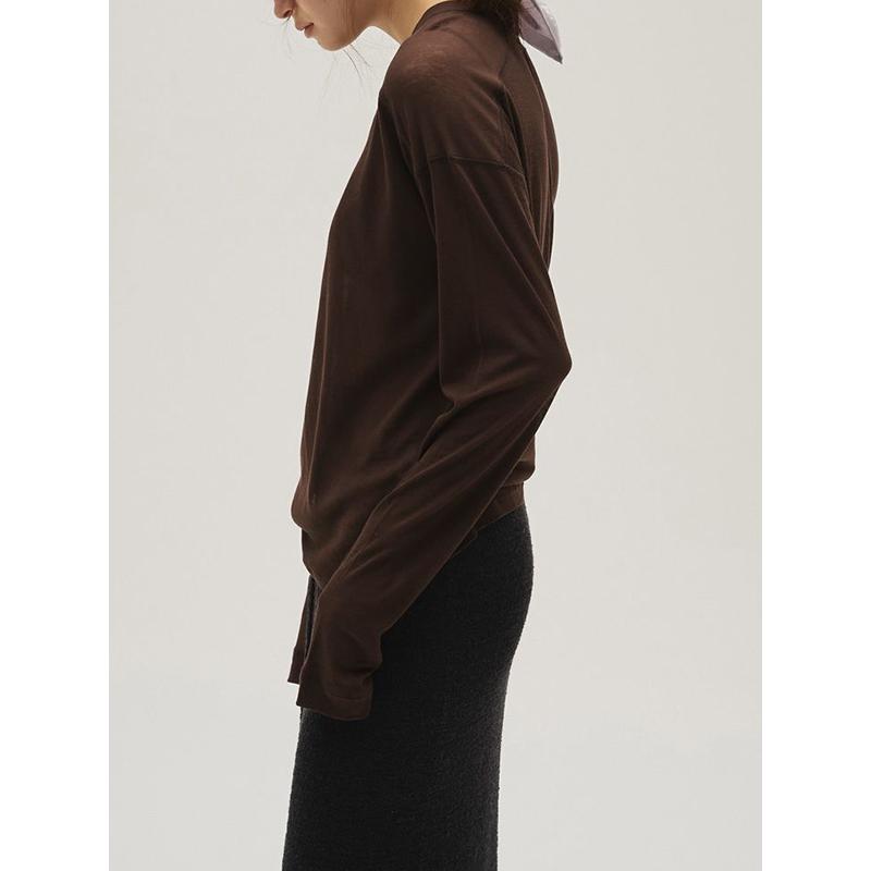 TODAYFUL 【SOLD OUT】TODAYFUL トゥデイフル Hightwist Gauze Long T