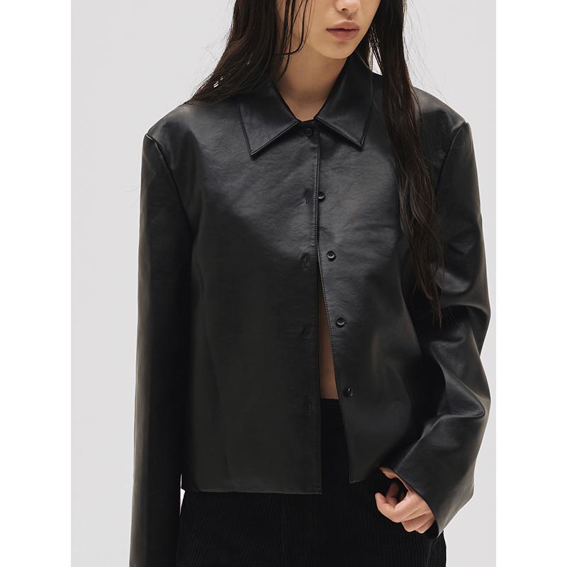 TODAYFUL トゥデイフル　ブラック　レザー　ジャケット TODAYFUL 【SOLD OUT】TODAYFUL トゥデイフル Leather Shirts Jacket