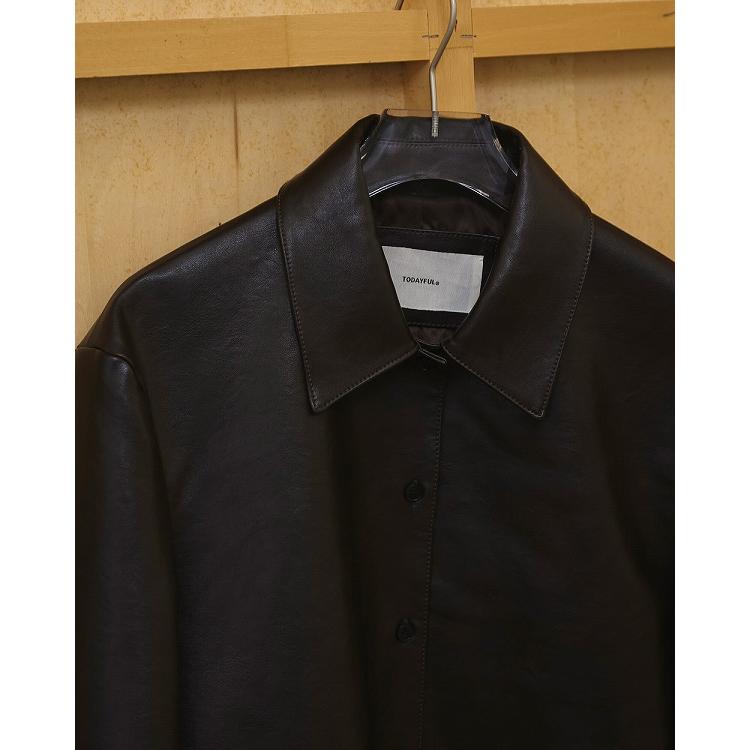 TODAYFUL 【SOLD OUT】TODAYFUL トゥデイフル Leather Shirts Jacket