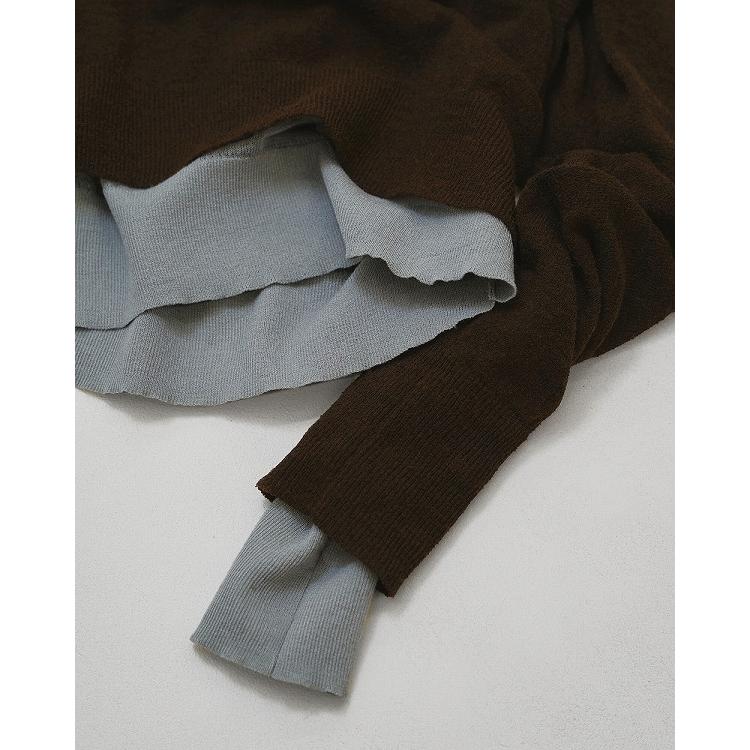 TODAYFUL 即日発送/TODAYFUL トゥデイフル Layered Polo Knit 12610508