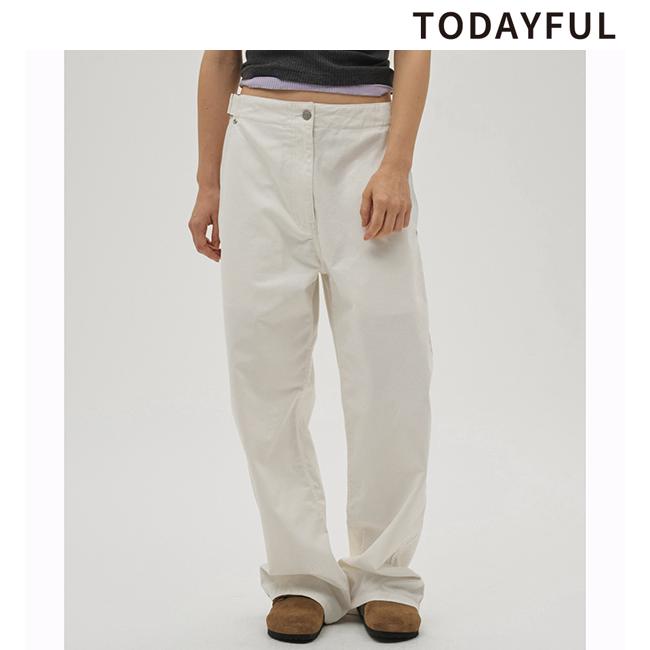 TODAYFUL 【SOLD OUT】TODAYFUL トゥデイフル Boyfriend Cotton Pants
