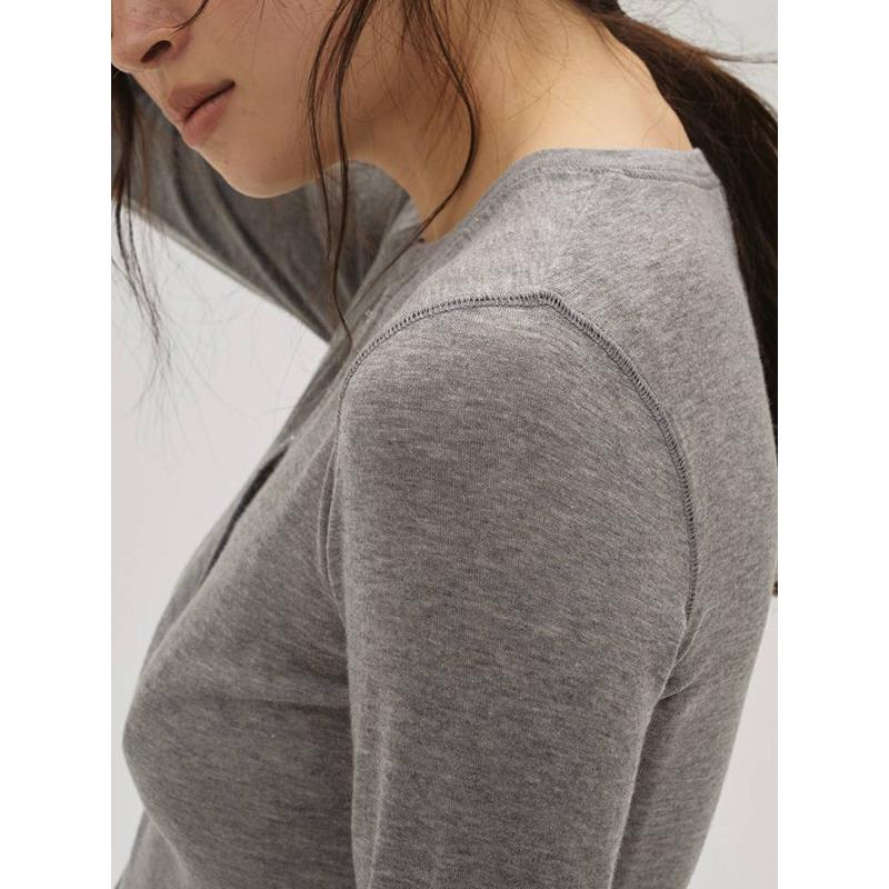 TODAYFUL 【SOLD OUT】TODAYFUL トゥデイフル Henleyneck Soft Tops