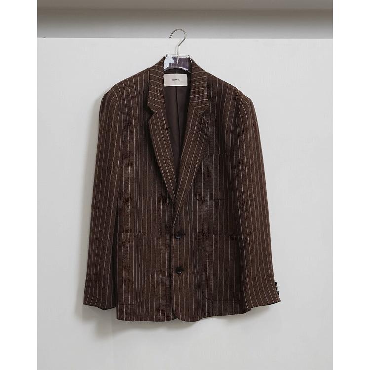 予約商品/TODAYFUL トゥデイフル Boyfriend Stripe Linen Jacket 12610108 3月中〜4月中入荷予定 26春夏 キャンセル返品不可