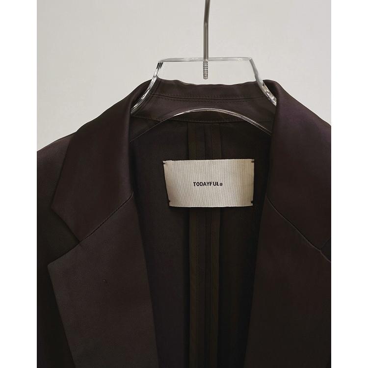 TODAYFUL 土日も即日発送/TODAYFUL トゥデイフル Satin Over Jacket