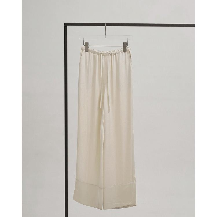 TODAYFUL 即日発送/TODAYFUL トゥデイフル Satin Easy Pants 12610704