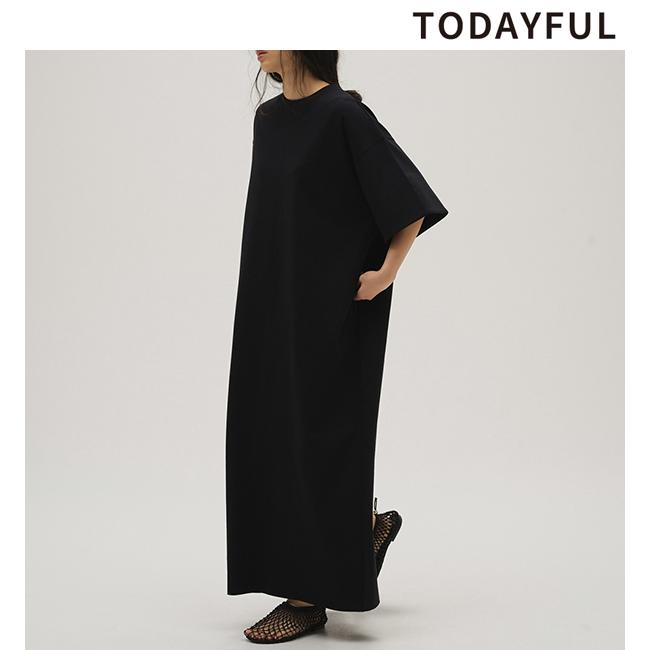 TODAYFUL 予約商品/TODAYFUL トゥデイフル Halfsleeve Easy Dress