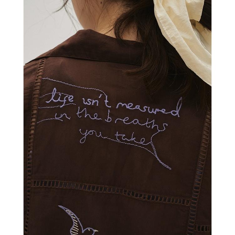 土日も即日発送/TODAYFUL トゥデイフル Embroidery Patchwork Shirts 12610428  2026春夏 キャンセル返品不可の画像