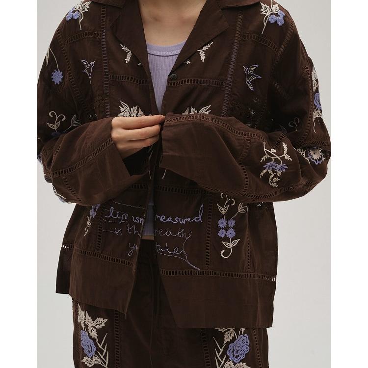 土日も即日発送/TODAYFUL トゥデイフル Embroidery Patchwork Shirts 12610428  2026春夏 キャンセル返品不可の画像