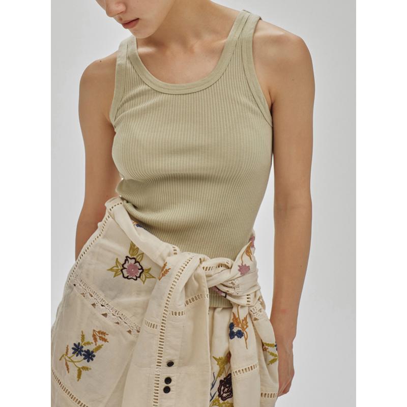 TODAYFUL 土日も即日発送/TODAYFUL トゥデイフル Seamless Rib Tanktop