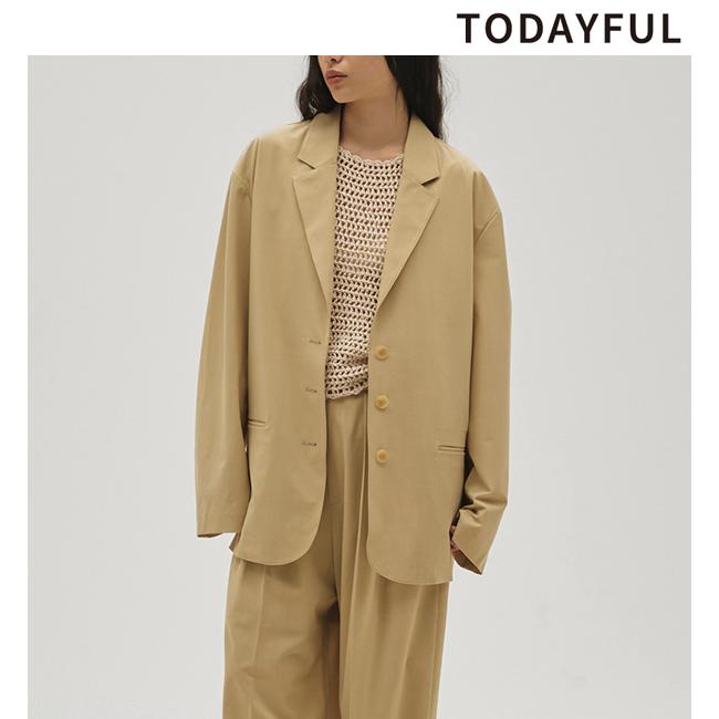 TODAYFUL 【SOLD OUT】TODAYFUL トゥデイフル Dry Touch Rough Jacket