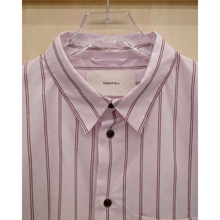 TODAYFUL 即日発送/TODAYFUL トゥデイフル Stripe Pocket Shirts