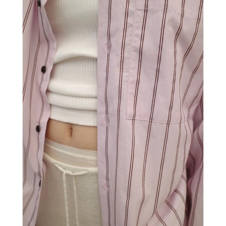 TODAYFUL 即日発送/TODAYFUL トゥデイフル Stripe Pocket Shirts