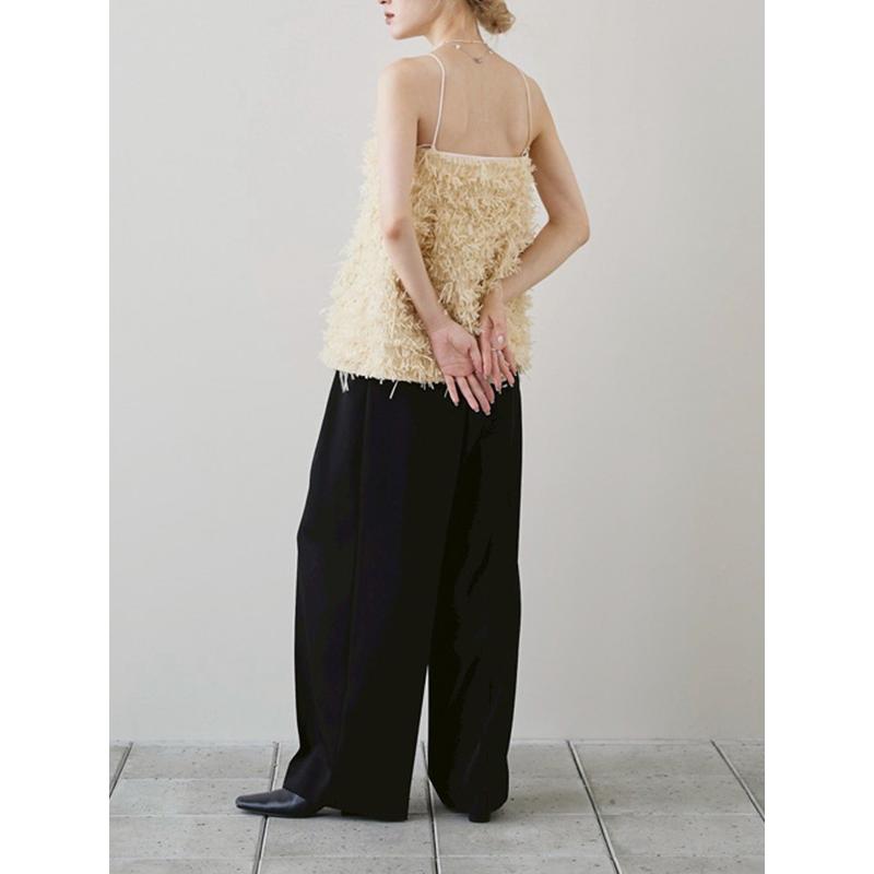 TODAYFUL 即日発送/TODAYFUL トゥデイフル Tapeyarn Jacquard Camisole