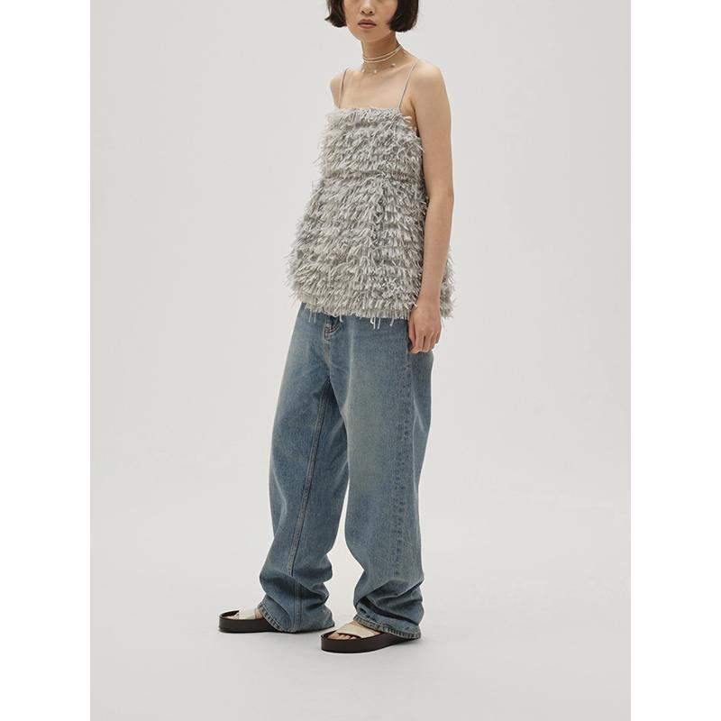 TODAYFUL 即日発送/TODAYFUL トゥデイフル Tapeyarn Jacquard Camisole