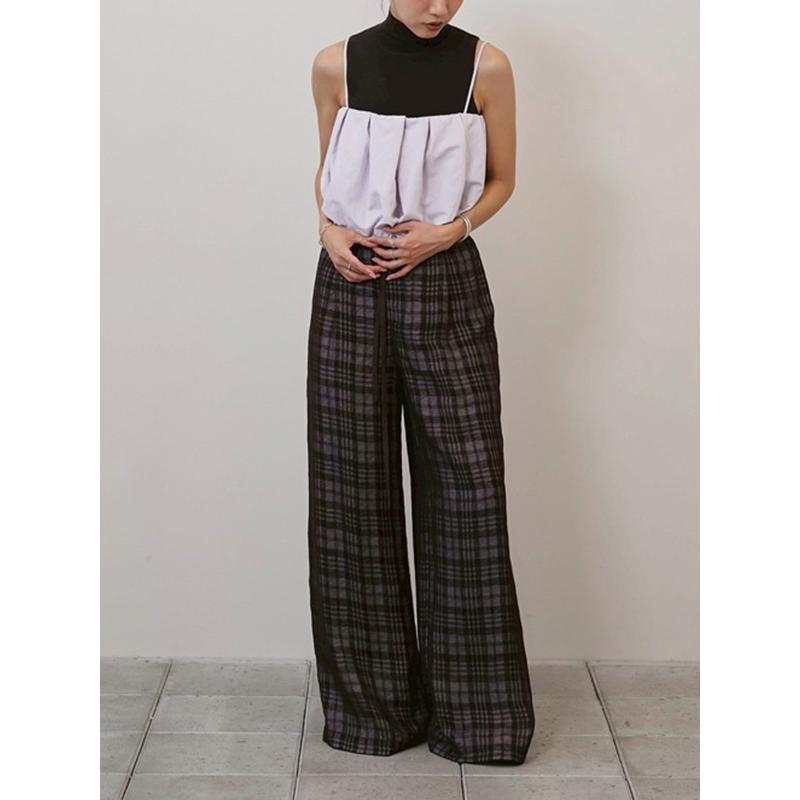 TODAYFUL 即日発送/TODAYFUL トゥデイフル Check Jacquard Pants